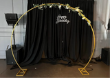 (Rental Only) Round Balloon Arch Flower Stand Photo Prop
