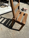 Small Vintage Wooden Collapsible Chair