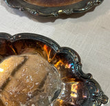 Pair of Silver Decorative Trays