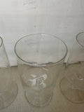 B Monogrammed Collection of Glasses- Set of 5