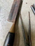 Antique Barber Tools- Set of 6