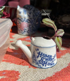 Mini Propagation Blue and White Tea Kettle