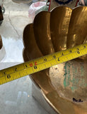 Brass Bamboo Bowl and Lotus Scalloped Bowl