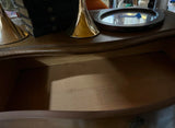 Large Wooden Mid-Century Chest of Drawers