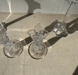 Crystal Collection of Candleholders- Set of 4