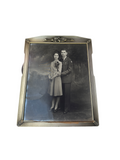 Black and White Military Couple Print, Framed