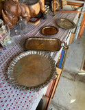 Set of 4 Vintage Silver Plated Serving Trays