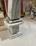 Pair of Marble Carved Sculptures