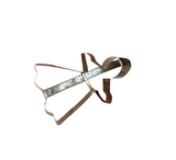 Small Silver Angel Cookie Cutter