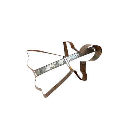 Small Silver Angel Cookie Cutter