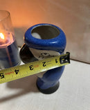 Vintage Blue Bird Ceramic Painted Cup