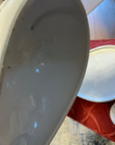 1970s Oversized Ceramic Cheese Mouse Dish and Cover