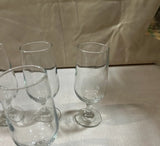 Simple Tall Stemmed Glassware Collection- Set of 6