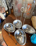 Vintage Poached Egg Dipper - Set of 4