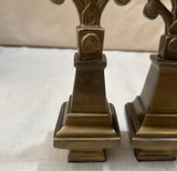 Trio of Brass Decorative Finials
