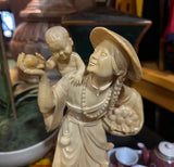 Vintage Asian Style Resin Figurine