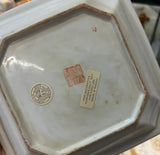 Vintage Ceramic Asian Style Small Detailed Plate