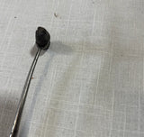 Small Silver and Wooden Doctors Claw Hammer Tool