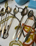 Collection of Vintage Ice Tea Spoons- Set of 9