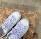 Pair of White Alexander McQueen Sneakers