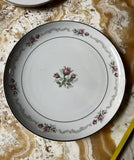 1970s Large Ceramic Floral Platter