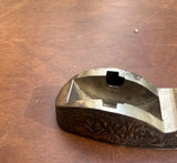 Small Silver Etched Tape Dispenser With Floral Details