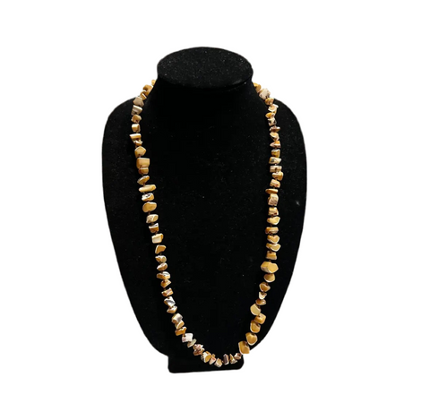 Stone Beaded Long Necklace