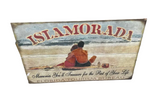 Wooden Key West Islamorada Beach Sign