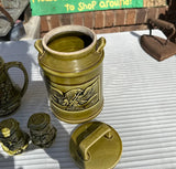 Ceramic Green Eagle Kitchen Set