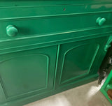 Extra Large Kelly Green Cabinet