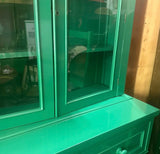 Extra Large Kelly Green Cabinet