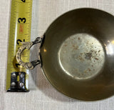 Silver Chile Handmade Bowl With Decorative Handles