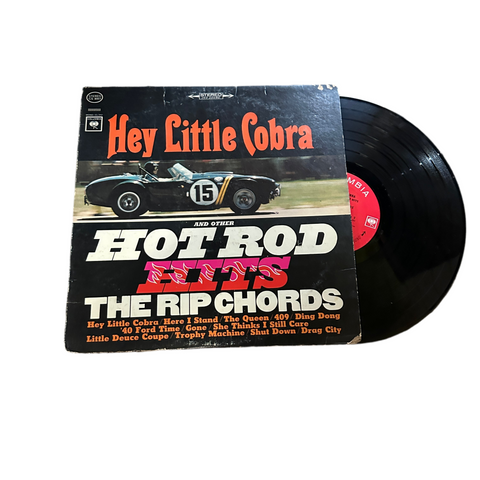 Rip Chords "Hey Little Cobra and Other Hot Rod Hits" Vintage Vinyl