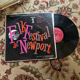 "Folk Festival at Newport" Vintage Vinyl