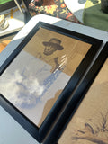 Group of Four Frames With Vintage Prints of African American Man