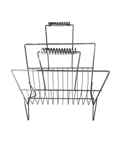 Vintage Mid-Century, Modern Magazine Rack