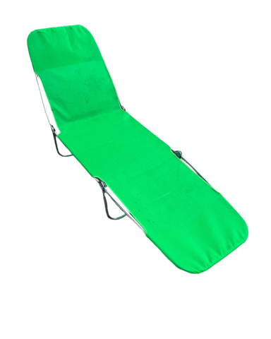 Vintage Lime Green Outdoor Lounge Chair