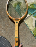 Vintage Collection of Wilson Tennis Rackets and Guard