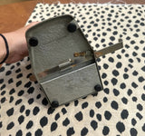 Vintage 1970s Metal Industrial Hole Puncher