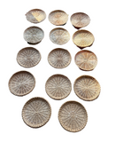 Set of 14 Wicker Plate Holders