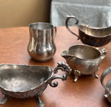 Instant Collection of Silver Creamer Cups- Set of 6