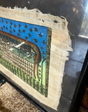 Vintage Egyptian Hieroglyphs Framed Artwork