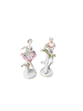Victorian Ceramic Pair of Figurines