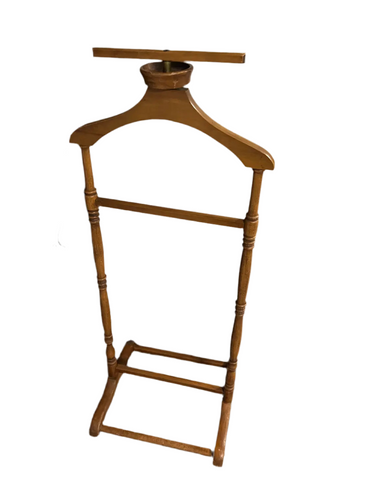 Small Natural Wood Valet