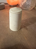Vintage Font Plastic Salt Shaker