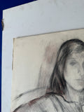 Charcoal Expressionism Drawing, Unframed