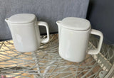 Alessi Pair of Creamers Italian Ceramic