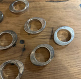 Collection of Heavy Silver Napkin Rings- Set of 11