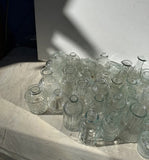 (Rentable Only) Collection of Miniature Glass Vases for Wedding, Party, or Photoshoot- Set of 78