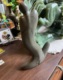 Vintage Soapstone Figurative Sculpture, Signed